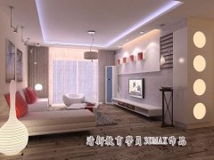 學員3dmax室內設計臥室作品